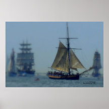 Os navios altos poster