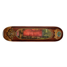 Outono - celeiro - um celeiro vermelho velho skate personalizado