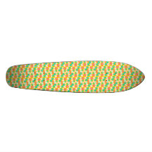 Ovals retros customizáveis skateboard
