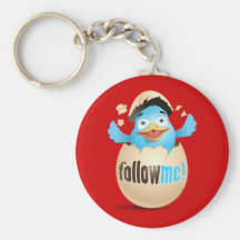 Ovo do Twitter Chaveiro