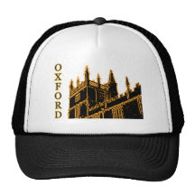 Oxford Inglaterra 1986 ouro de construção das espi Bonés