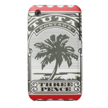 Oxgentees três moedas de um centavo iPhone 3 capa