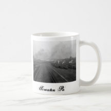 Pa do DL & do W RR Scranton Scranton. Caneca