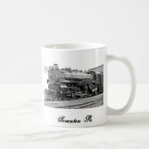 Pa do motor #2317 Scranton de DL&W RR. Caneca