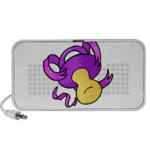 pacifier roxo caixinha de som para laptop