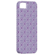 padrões roxos dos quadrados capa iPhone 5 Case-Mate