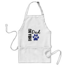 Pai 2 de Shiba Inu Avental