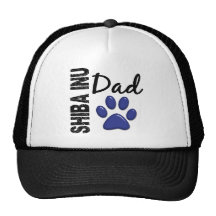 Pai 2 de Shiba Inu Bonés