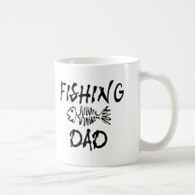 Pai da pesca canecas