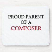Pai orgulhoso de um COMPOSITOR Mousepad