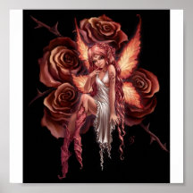 país das fadas cor-de-rosa poster
