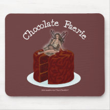 País das fadas do chocolate mousepad