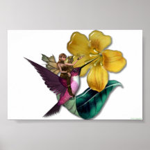 País das fadas do colibri do KRW Impressão