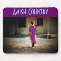 País de Amish (menina) Mousepad