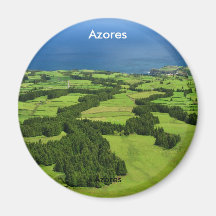 Paisagem de Açores Imãs