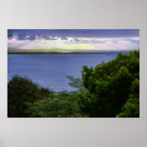 Paisagem do Rio Guaiba Poster