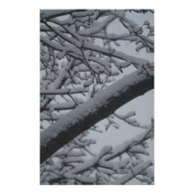 Países das maravilhas do inverno papéis personalizados