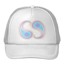 Paisley Pastel bonito Bonés
