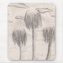 palmas cinzentas mousepads