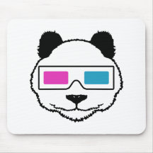panda 3D Mousepad