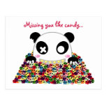 Panda de Ijimekko "que falta o " Cartão Postal