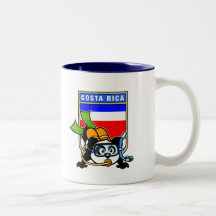 Panda do mergulho autónomo de Costa Rica Caneca
