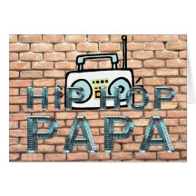 Papá SUPERIOR de Hip Hop Cartao