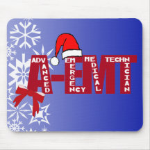 PAPAI NOEL A EMT DO NATAL - AVANÇADO MOUSE PAD