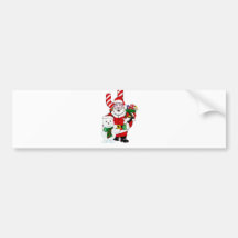 Papai noel e amigos adesivos