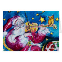 PAPAI NOEL INSPIRADO 2 CARTÕES