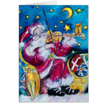 PAPAI NOEL INSPIRADO CARTÃO