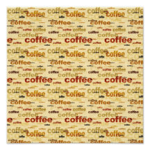 Papel de parede do café impressão de fotos
