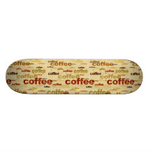 Papel de parede do café skate boards