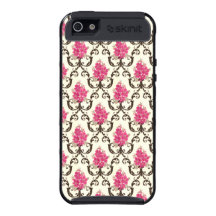 Papel de parede floral do vintage, teste padrão co capa iPhone 5