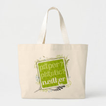 Papel ou plástico? Nenhuns Bolsa