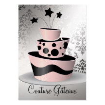 Papel superior da pérola de Gâteaux do Couture 311 Cartões De Visitas