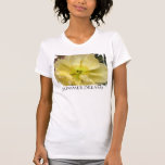 Papoila de Islândia amarela Camiseta