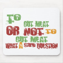 Para cortar a carne mousepad