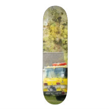 Para trás no Firehouse Skates Personalizados