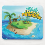 Paraíso Mousepad da ilha tapetes para ratos