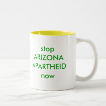 pare o APARTHEID da ARIZONA agora Caneca
