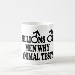 Pare o teste animal caneca