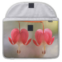 Pares de flores dos corações de sangramento capas para macbook da rickshaw