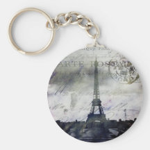 Paris Textured na lavanda Chaveiro