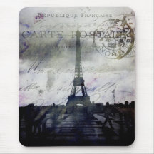 Paris Textured na lavanda Mousepad