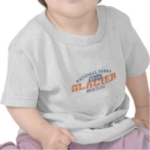 Parque nacional de geleira tshirt