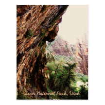 Parque nacional de Zion, Utá Cartão Postal