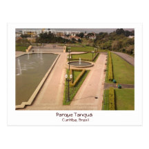 Parque Tanguá - Curitiba, Brasil Cartão Postal