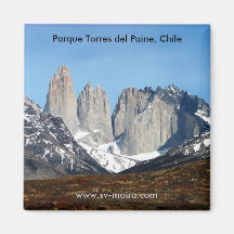 Parque Torres del Paine, o Chile Imãs De Geladeira