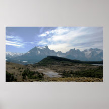 Parque Torres del Paine, o Chile Pôsteres